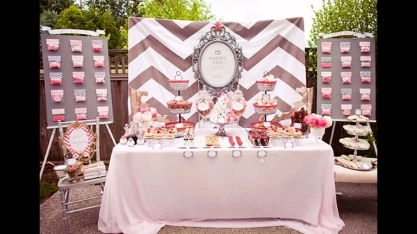Engagement Party at home decor ideas - YouTube
