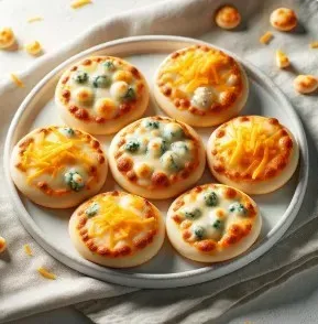 Кейтеринг Покровка: Mini pizzas 3 quesos — заказать в Нижнем Новгороде