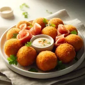 Крокеты с хамоном