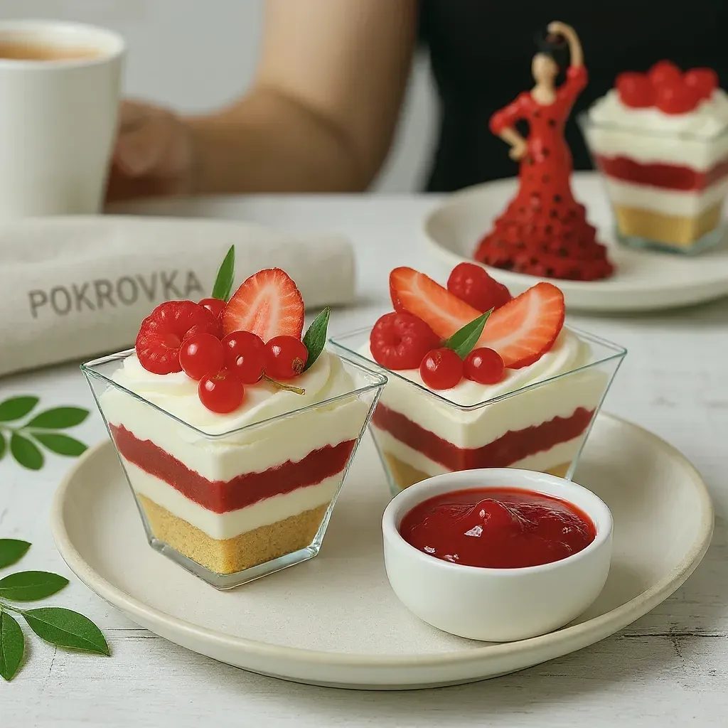 Доставка Десерты
        
            Веррин с сырным кремом и ягодами
        