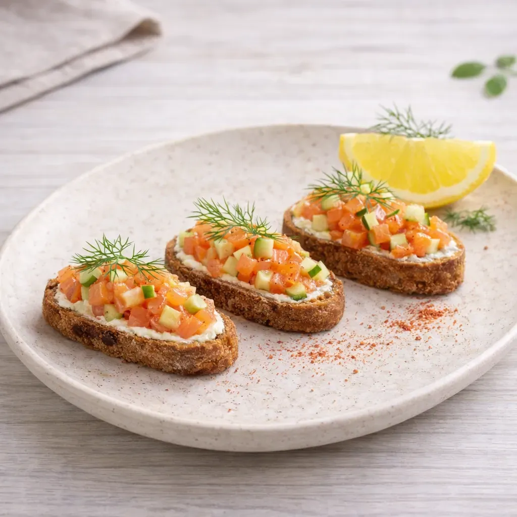 
            
                Кейтеринг Покровка: Брускетта с тартаром из форели — нежная закуска с морским акцентом в офис Нижний Новгород
            
             30 г 
        