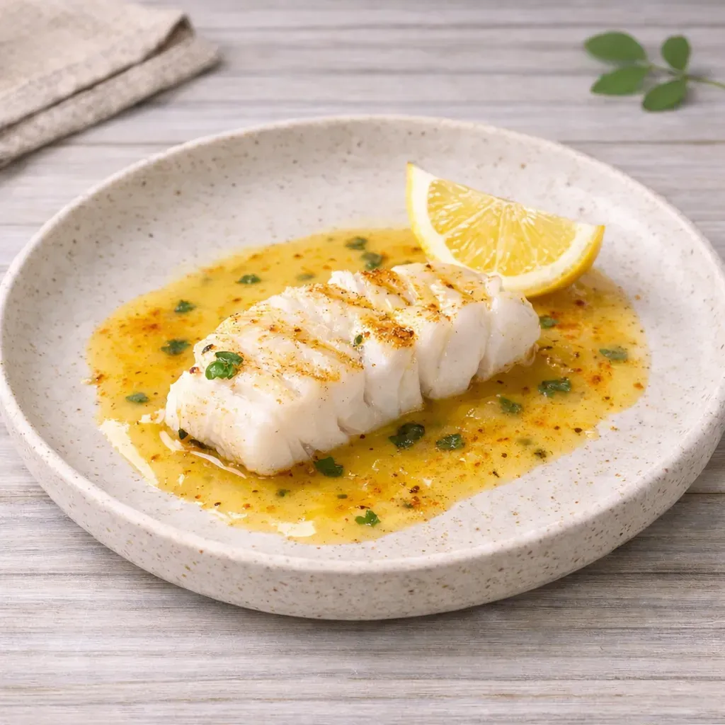 
            
                Кейтеринг Покровка: Треска с соусом вьерж и лимоном — лёгкое рыбное блюдо с цитрусовой ноткой доставка Нижний Новгород
            
             160 г 
        