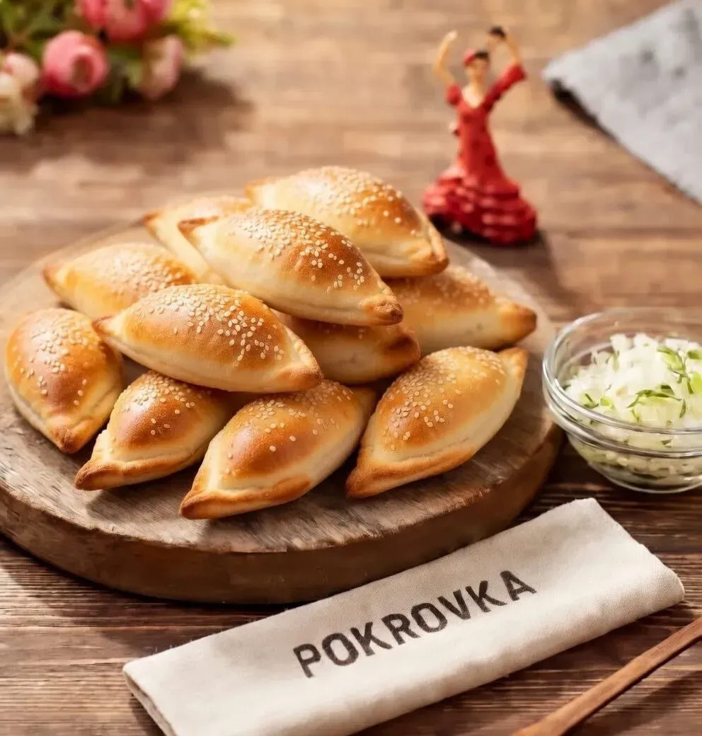 
            
                Кейтеринг Покровка: Мини-пирожок с мясом — классика в форме удобной закуски в офис в Нижнем Новгороде
            
             30 г 
        