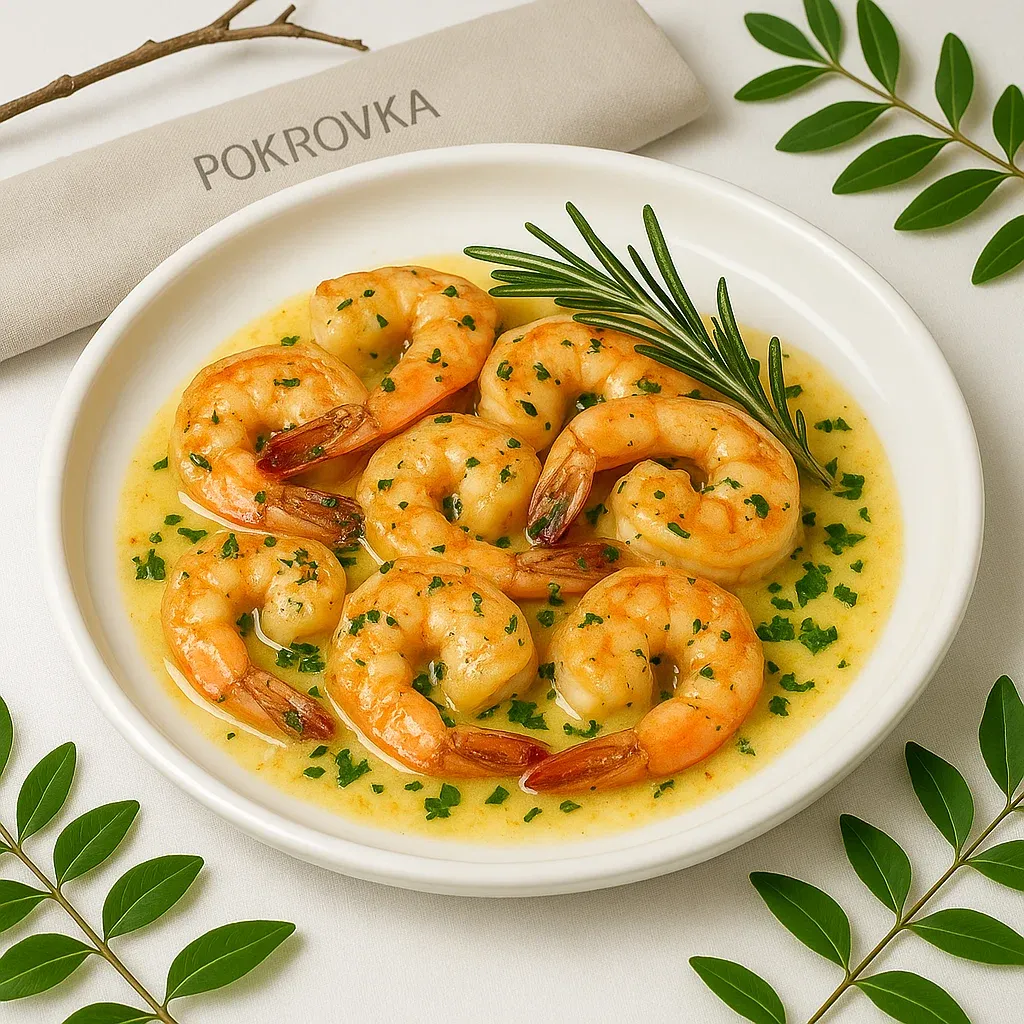 
            
                Креветки в чесноке
            
             230 г 
        
