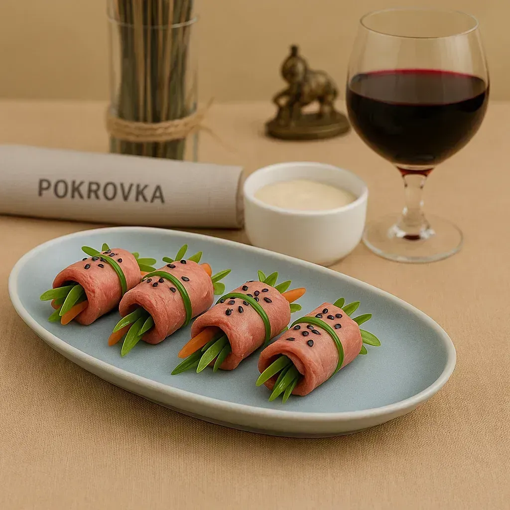 
            
                Нежный ростбиф с овощами и соусом Цезарь - Закажите онлайн, Вкусное дополнение к вашему столу
            
             15 г 
        