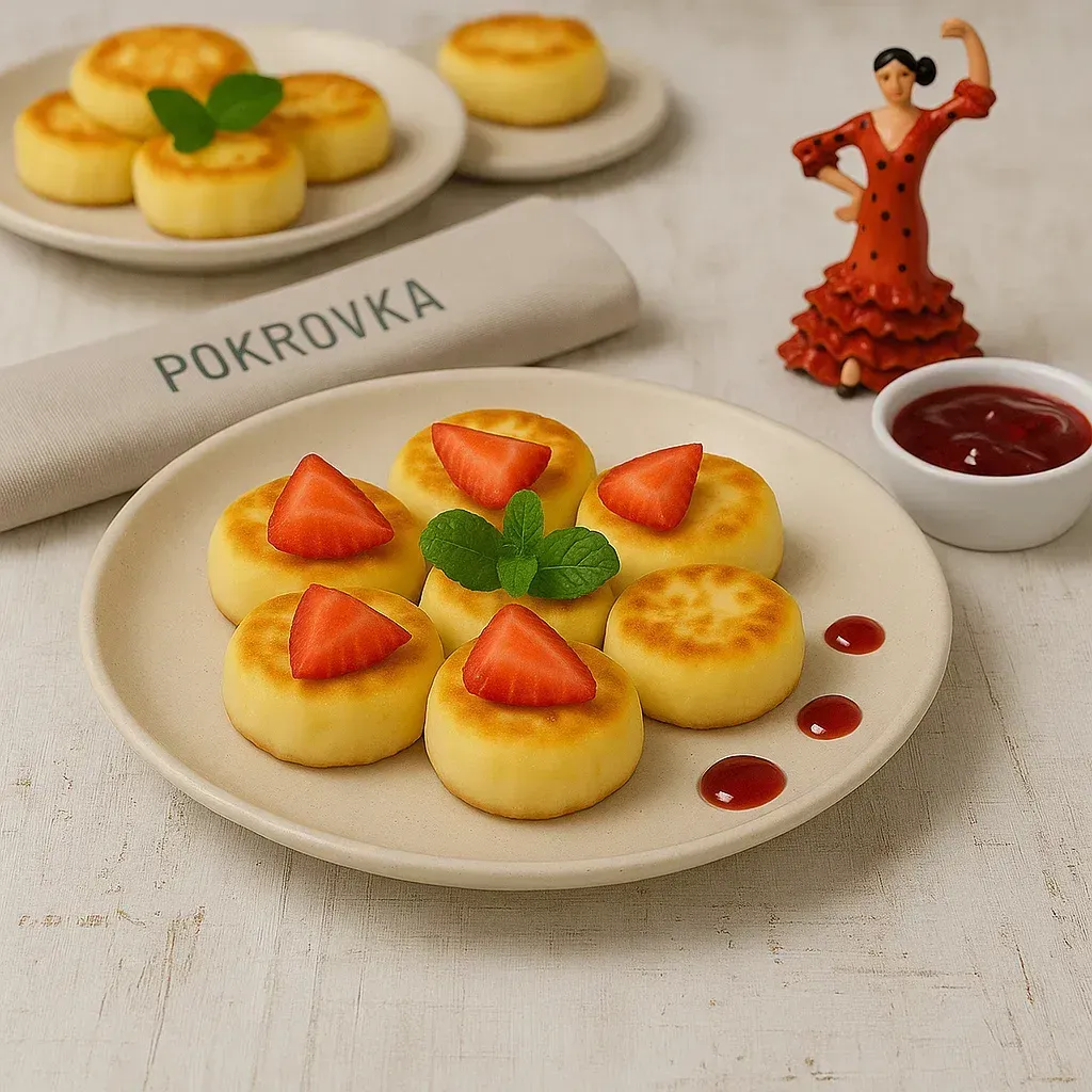 
            
                Мини сырники с джемом и ягодами - купить онлайн
            
             250 г 
        