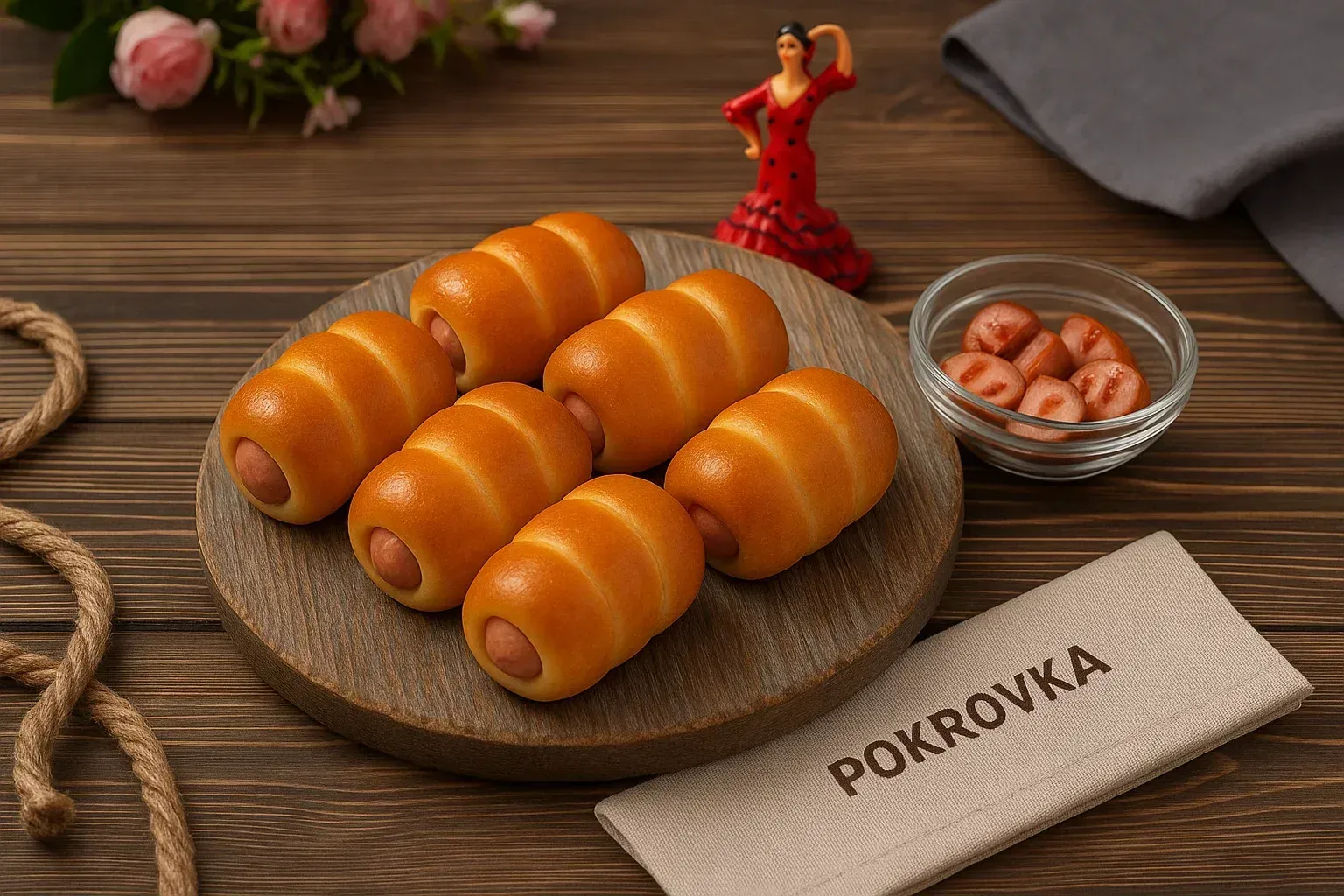 Мини-сосиски в тесте - вкусное угощение для праздников
