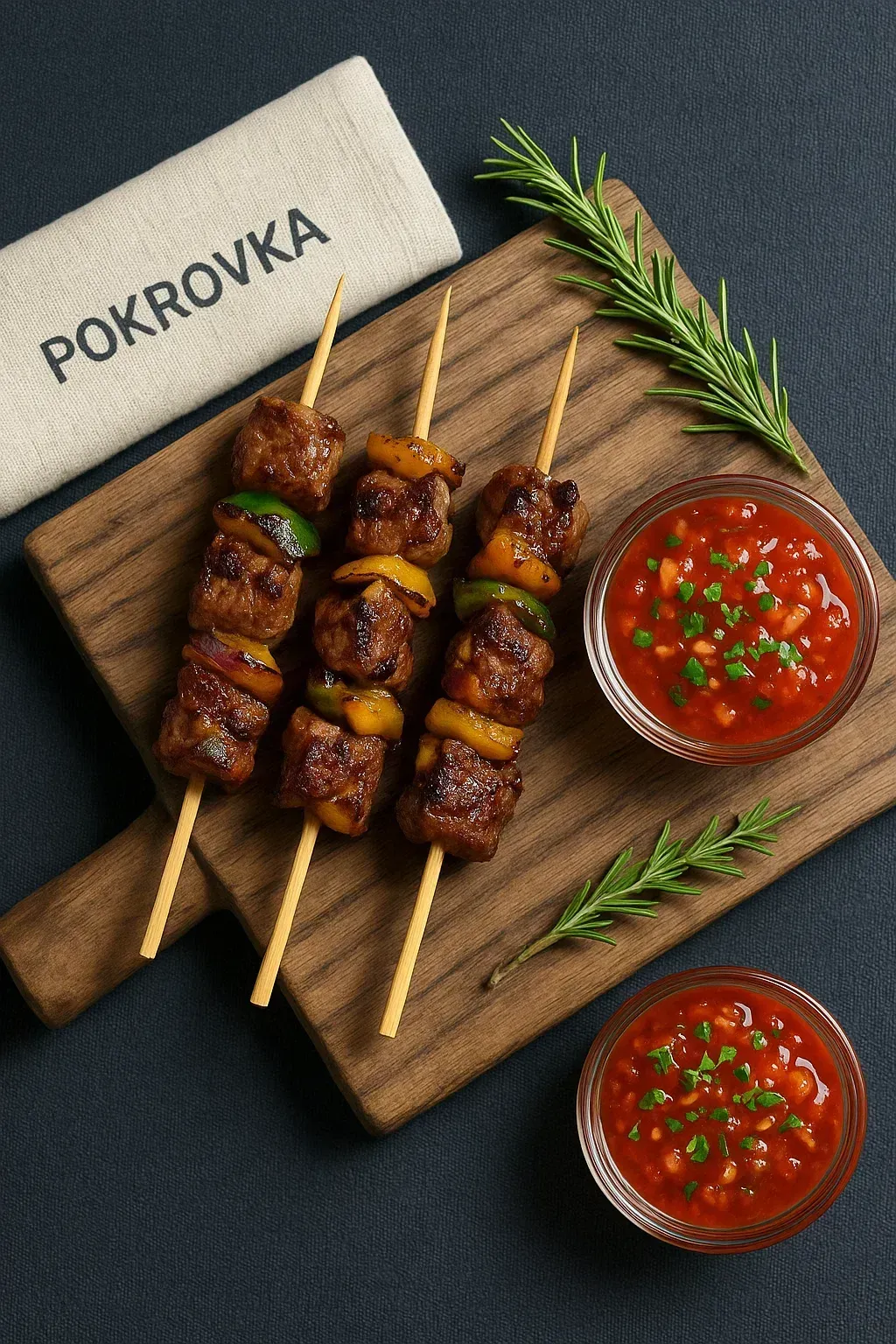 
            
                Мини-шашлык из говядины
            
             80 г 
        