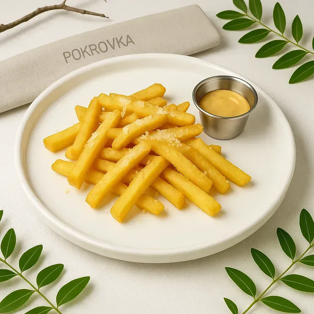 
            
                Картофель фри с трюфельным маслом и пармезаном
            
             200 г 
        