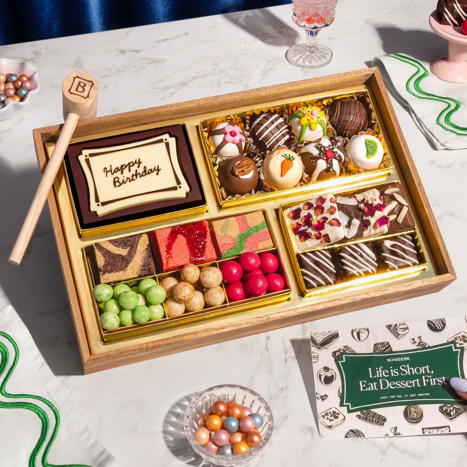 [KN] Birthday Dessert Board Classic (Fresh Board)