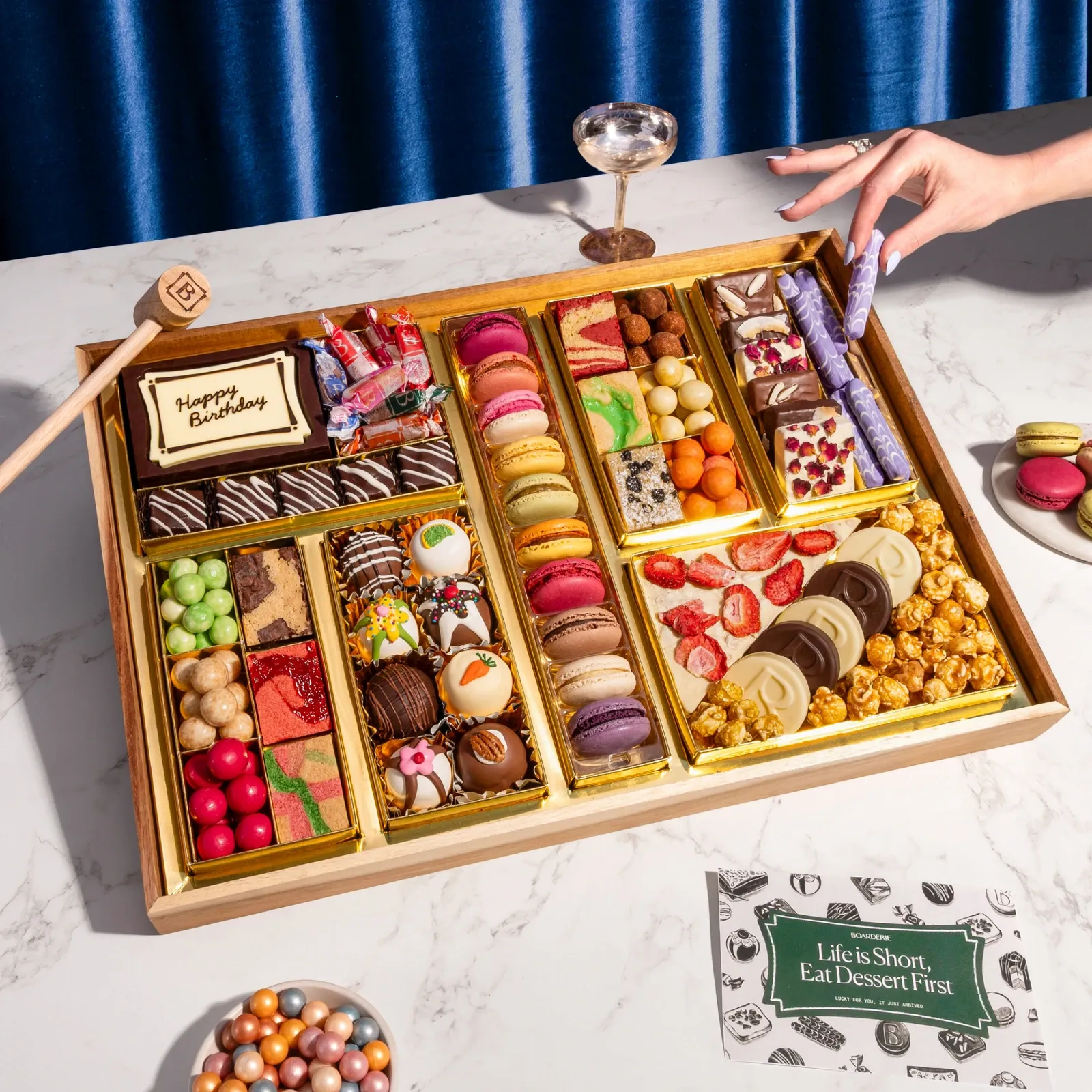 [KN] Birthday Dessert Board Large (Fresh Board)