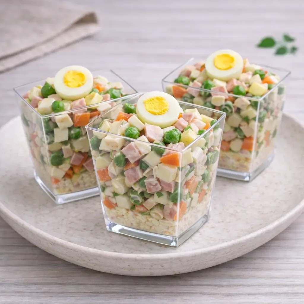 
            
                Кейтеринг Покровка: Мини-салат «Оливье» — заказать в Нижнем Новгороде
            
             80 г 
        