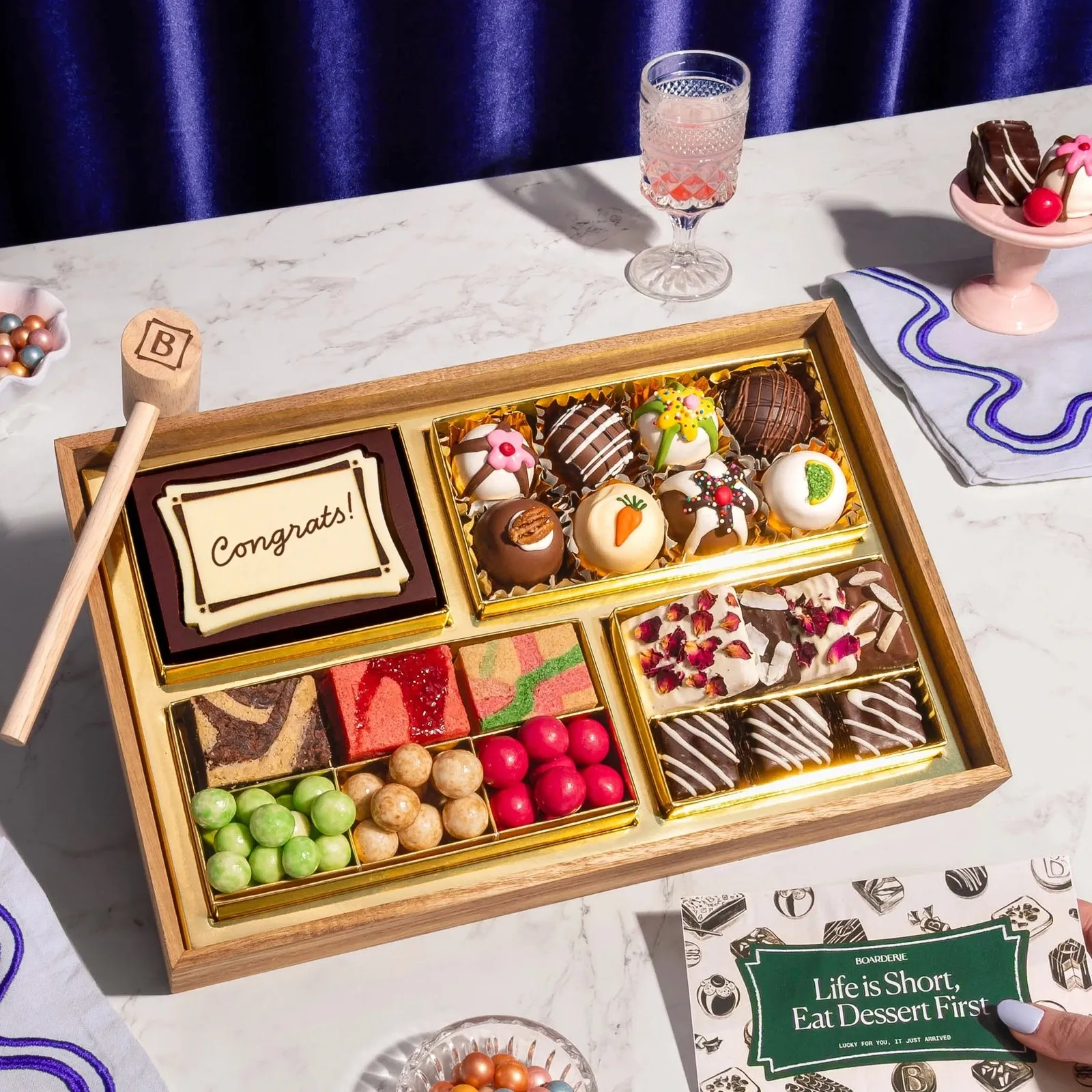 [KN] Congrats Dessert Board Classic (Fresh Board)