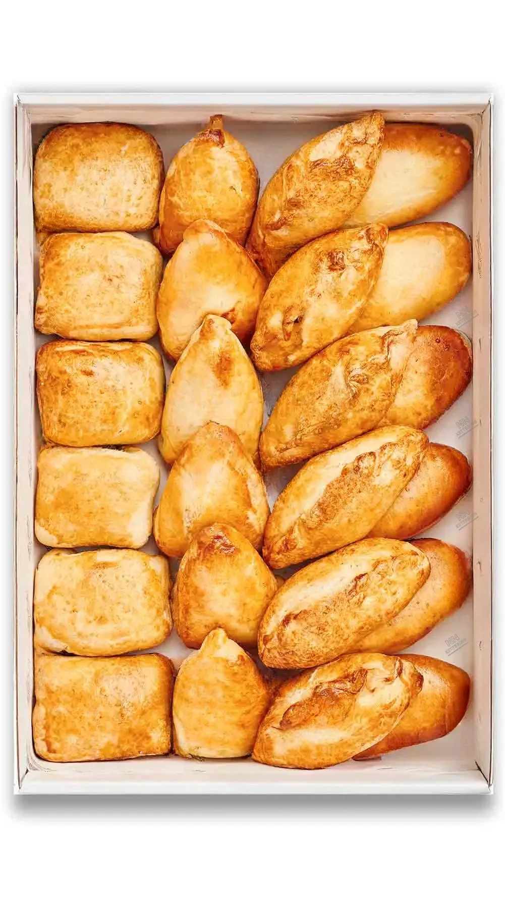 [KN] Ассорти пирожков — мясо, семга, грибы, капуста