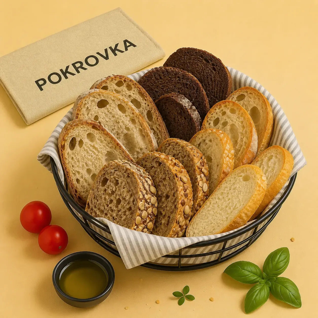 Хлебная корзина ассорти