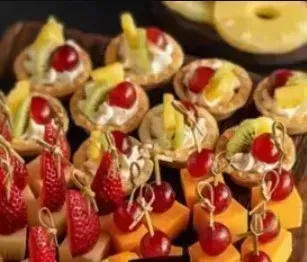 Кейтеринг Покровка: Тарталетки "Фруктовый микс" — микс ярких фруктовых вкусов на праздник в Нижнем Новгороде