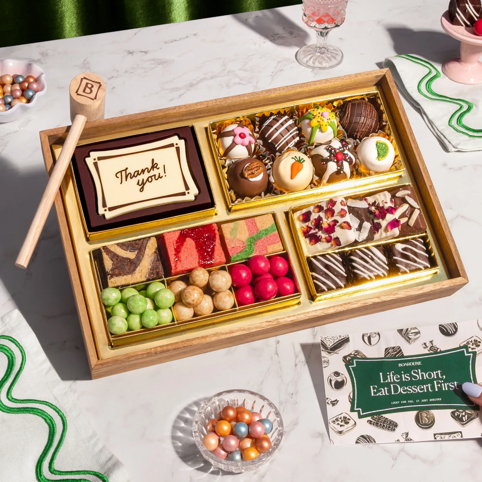 [KN] Thank You Dessert Board Classic (Fresh Board)