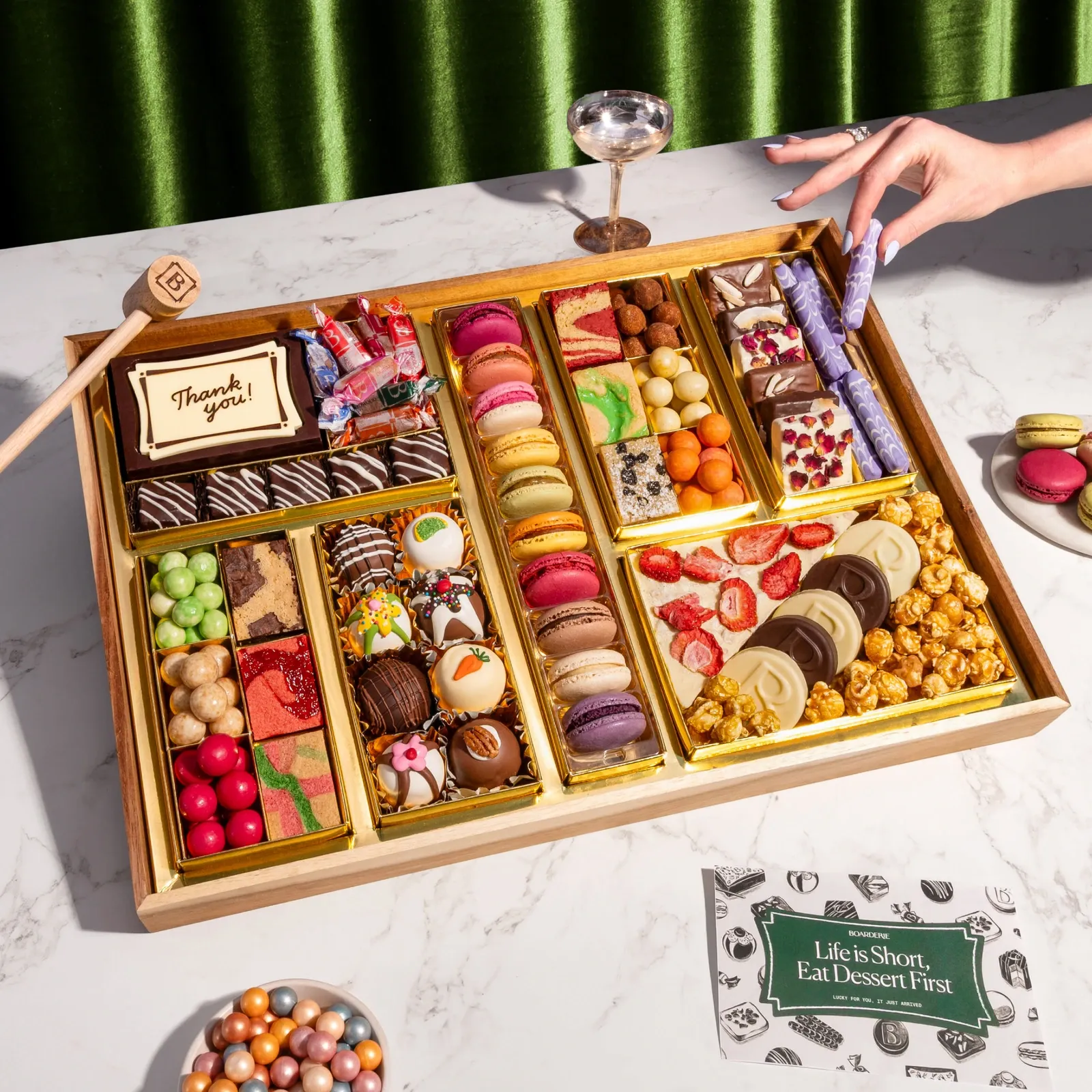 [KN] Thank You Dessert Board Large (Fresh Board)