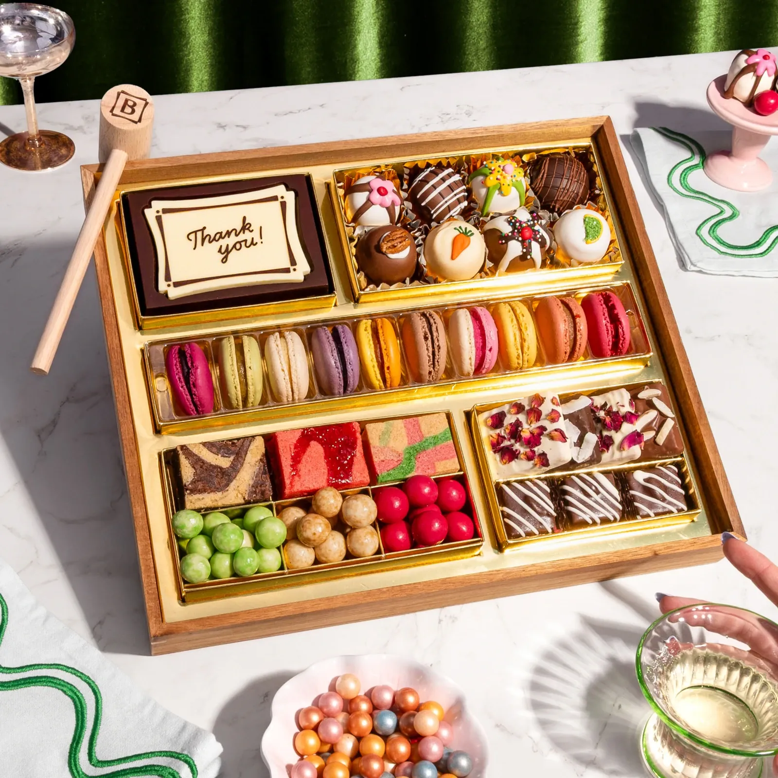 [KN] Thank You Dessert Board Medium (Fresh Board)