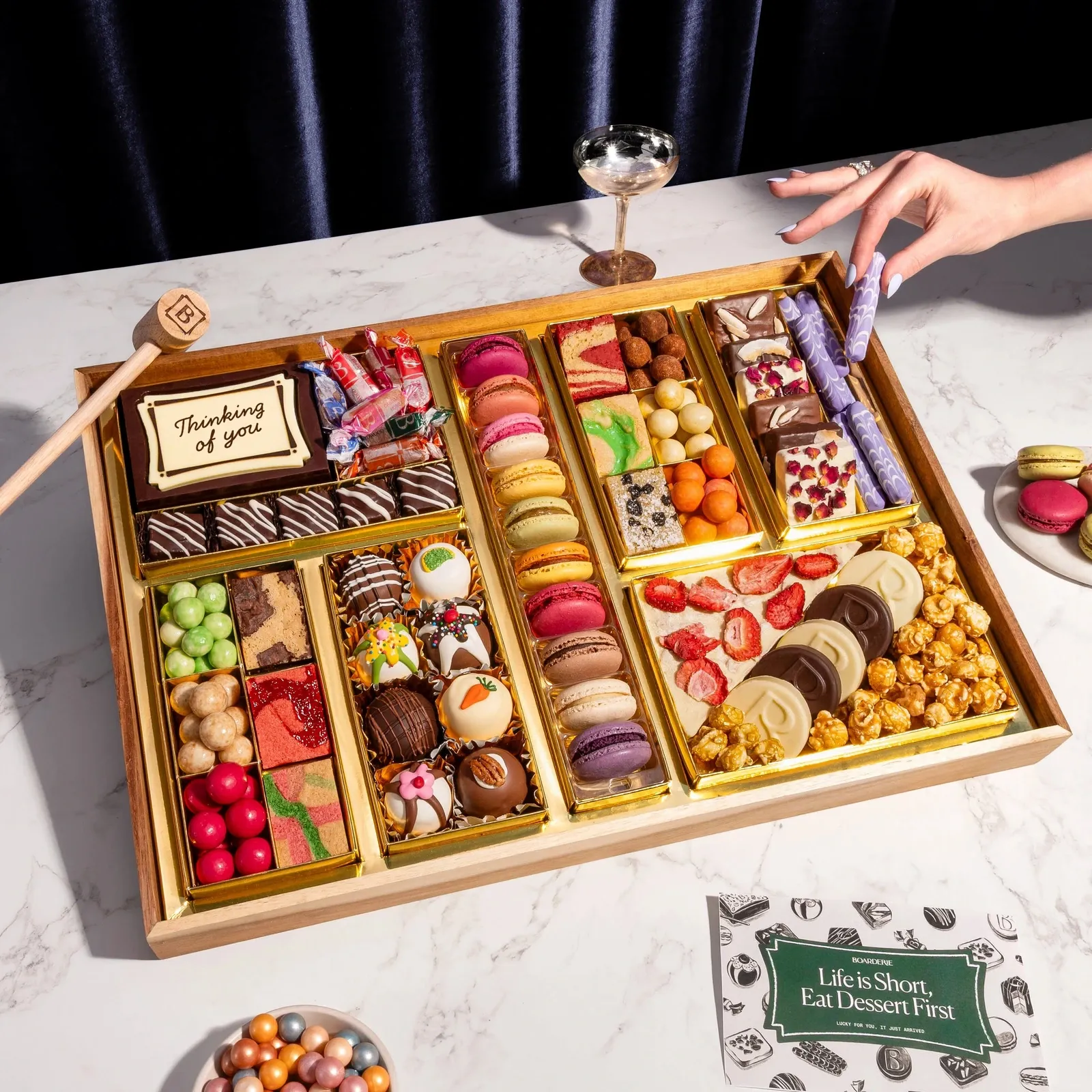 [KN] Thinking of You Dessert Board Large (Fresh Board)
