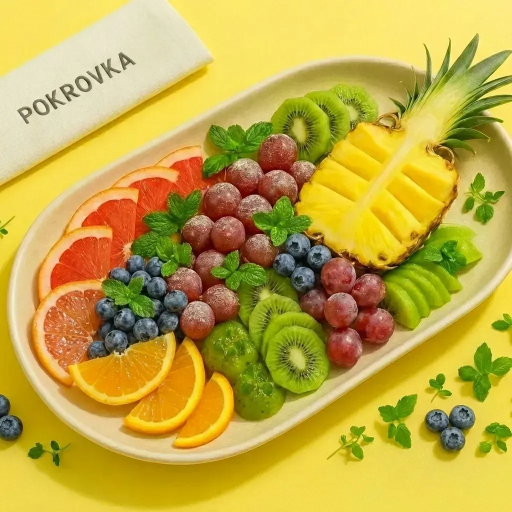 
            
                Кейтеринг Покровка: Тропическое ассорти из свежих фруктов и ягод — заказать в Нижнем Новгороде
            
             1000 г 
        