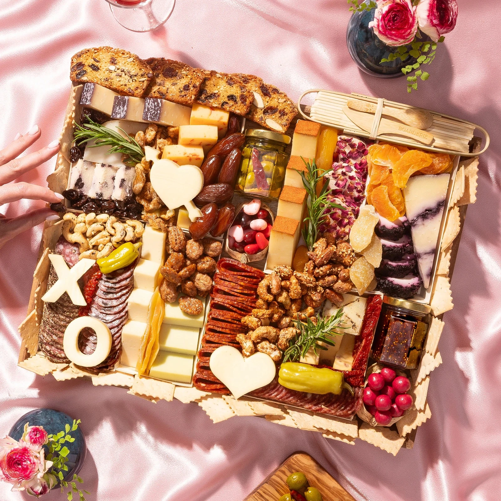 [KN] Valentine's Large Cheese & Charcuterie Board - E-Gift (E-Gift)